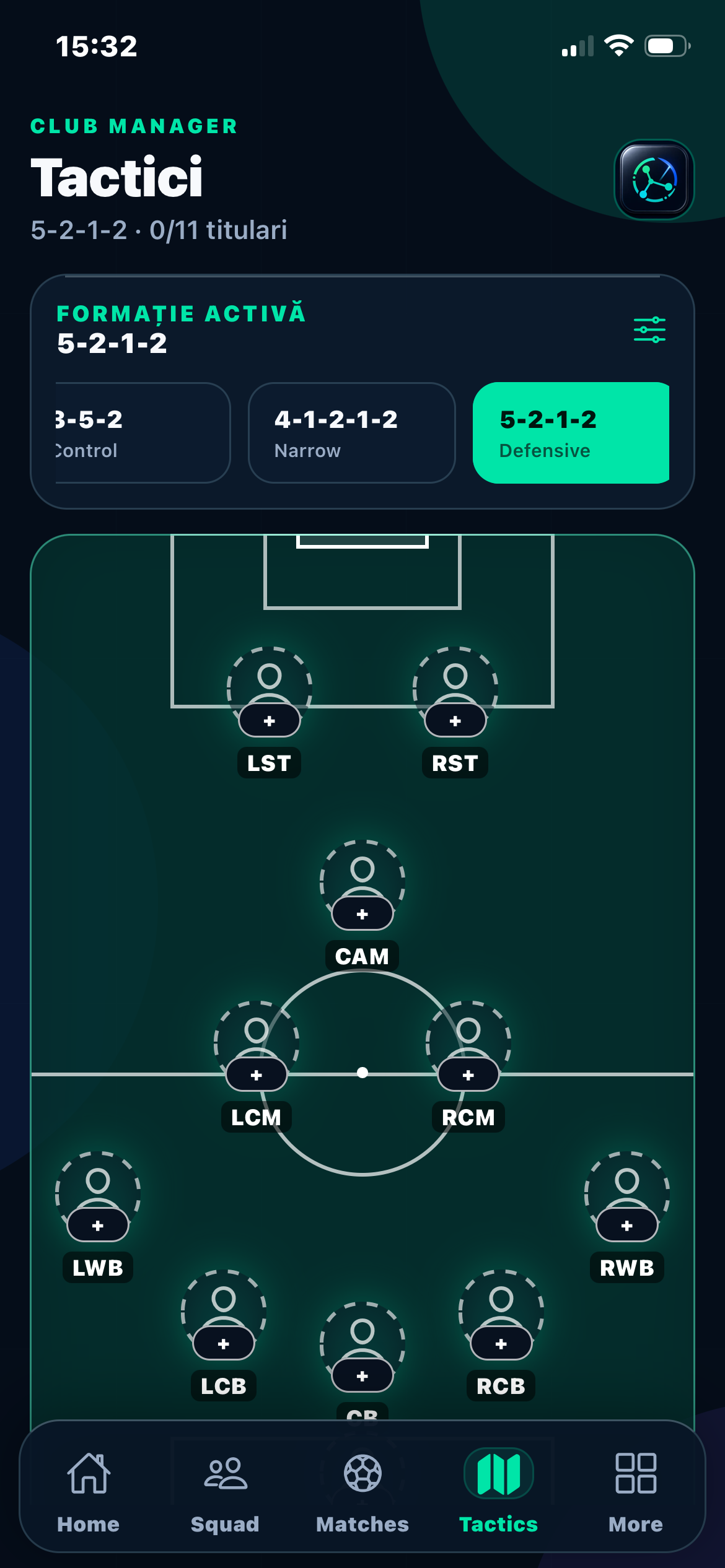 Alternative formations